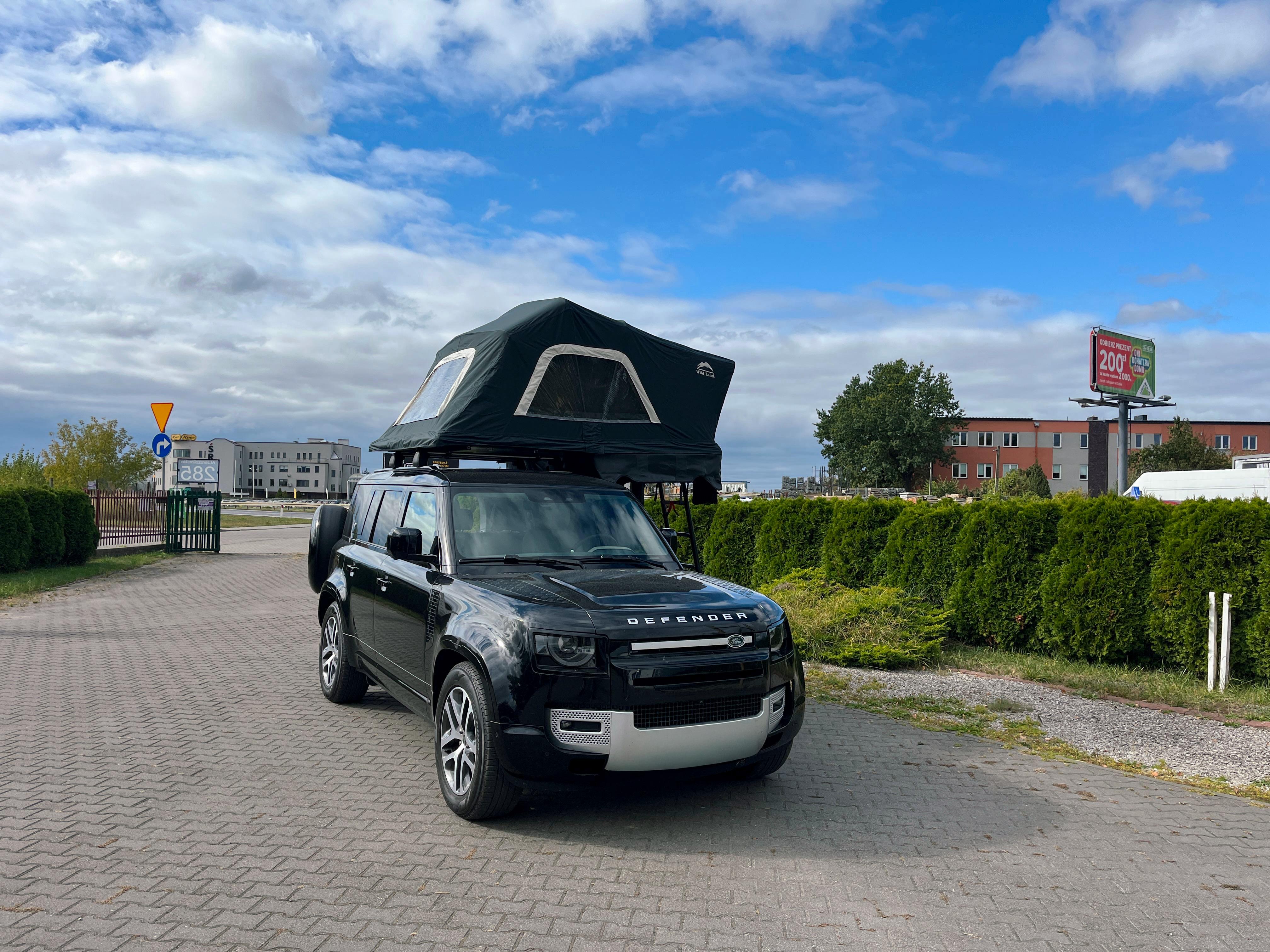 Namiot dachowy Wild Land Voyager PRO 160 na Land Rover Defender